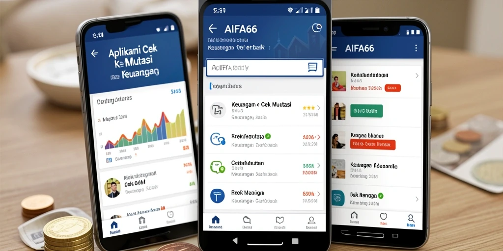 Tampilan antarmuka AIFA66 yang sederhana dan informatif.