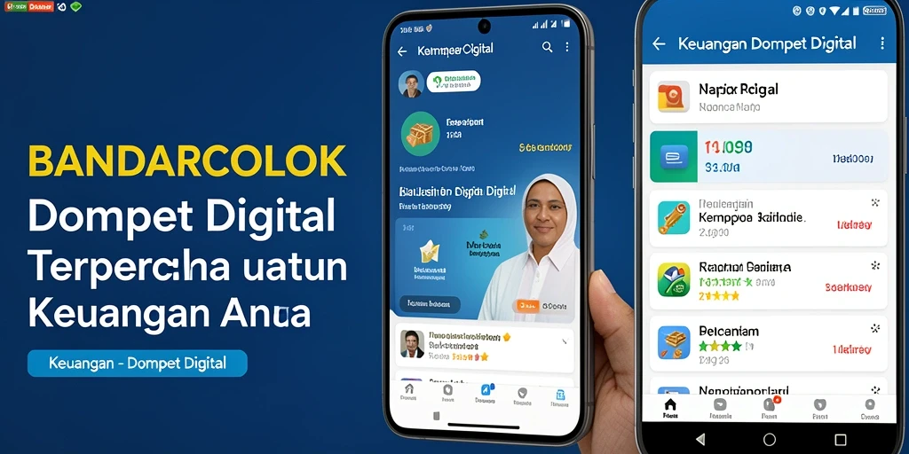 Tampilan antarmuka aplikasi BANDARCOLOK yang modern dan intuitif.