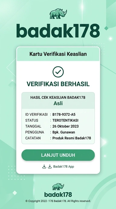 Tampilan kanal resmi badak178